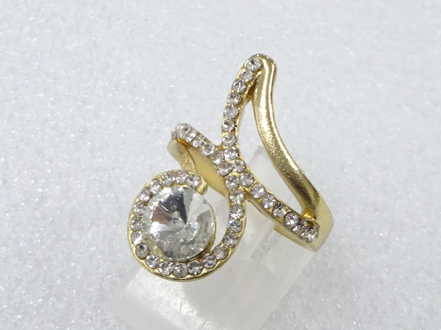 CRYSTAL FASHION RING / JP SIZE 13